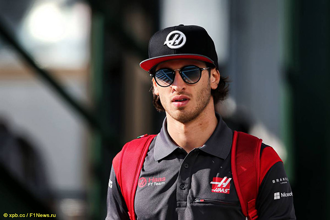 Антонио Джовинацци на тестах в Венгрии