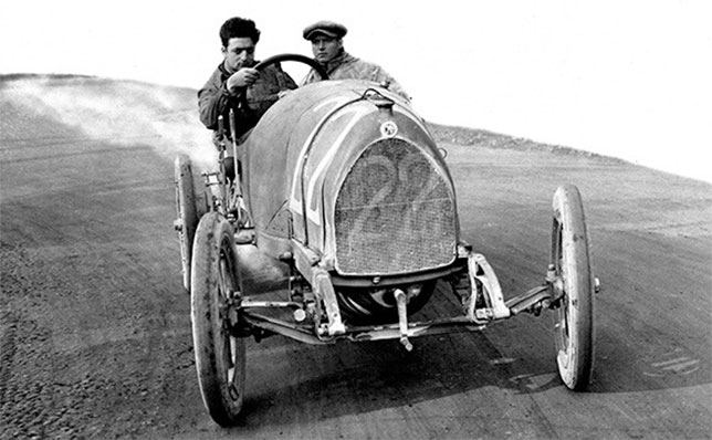 Энцо Феррари в годы своей гоночной карьеры