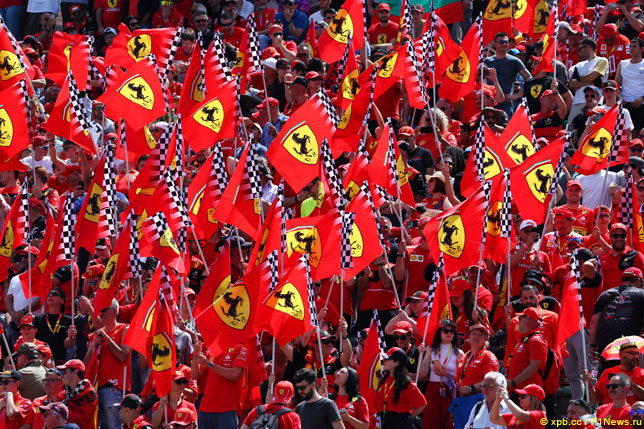 Болельщики Ferrari
