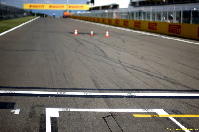 Стартовая прямая в Хунгароринге