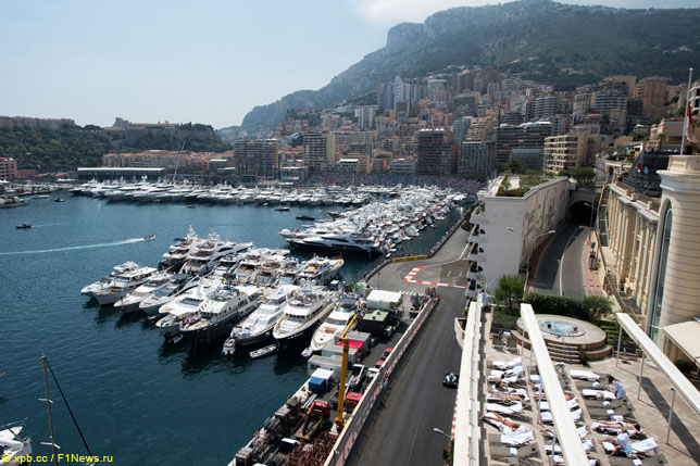 Трасса в Монако