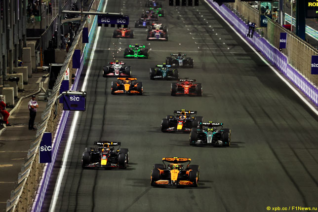 Старт Гран При Саудовской Аравии, 2024 год