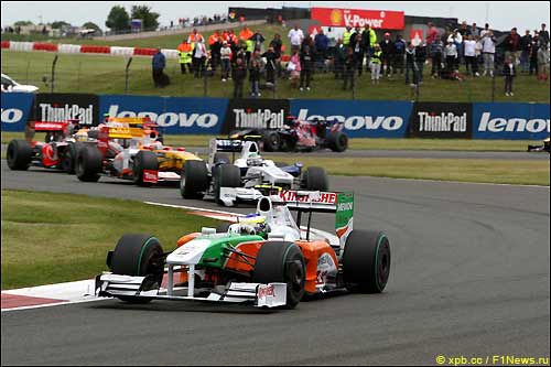 В Сильверстоуне Джанкарло Физикелла опередил многих именитых соперников