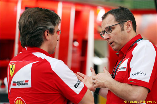 Пэт Фрай (слева) и Стефано Доменикали