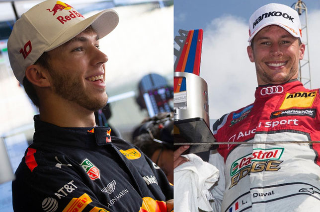 Пьер Гасли и Лоик Дюваль