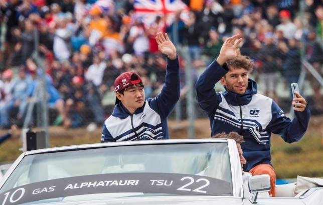 Юки Цунода и Пьер Гасли, фото XPB