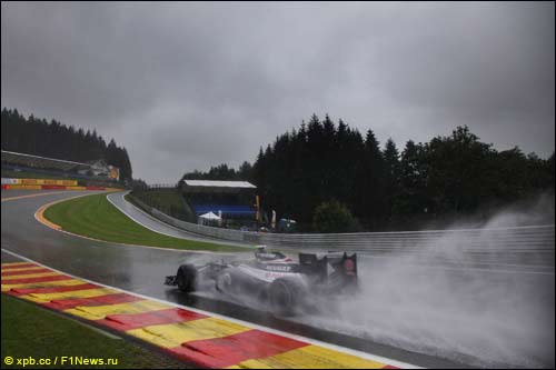 Бруно Сенна на Гран При Бельгии