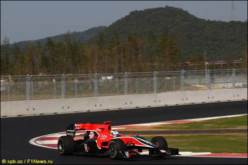 Тимо Глок во время квалификации в Корее