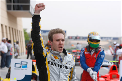 Нынешняя победа стала для Давиде Вальсекки уже четвёртой в GP2