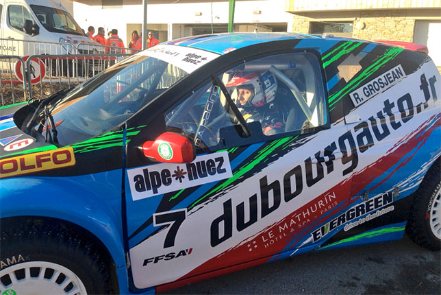 Роман Грожан за рулём Renault Clio команды DA Racing