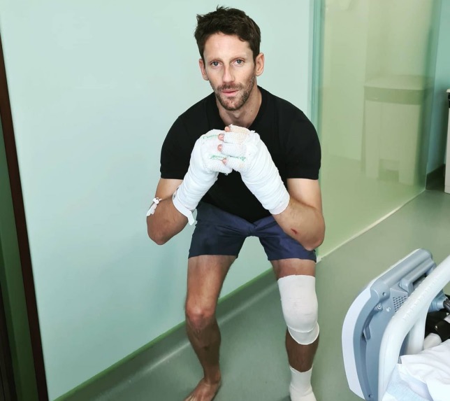 Роман Грожан уже пытается понемногу заниматься физкультурой