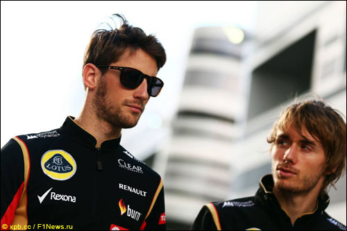 Роман Грожан и Шарль Пик