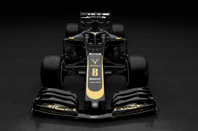 Новые цвета команды Haas