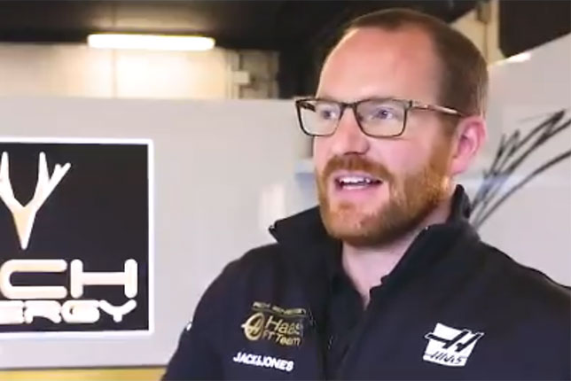 Мэтт Скотт, главный механик Haas F1