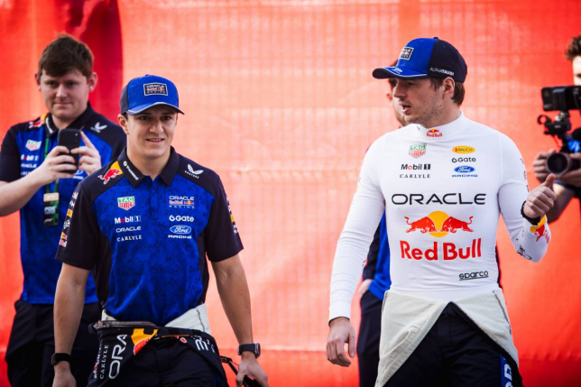 Макс Ферстаппен и Айзек Хаджар, фото XPB