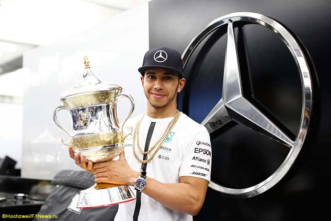 Льюис Хэмилтон - победитель Гран При Бахрейна