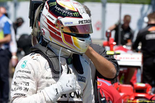 Льюис Хэмилтон - победитель квалификации в Канаде