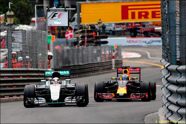 Льюис Хэмилтон и Даниэль Риккардо