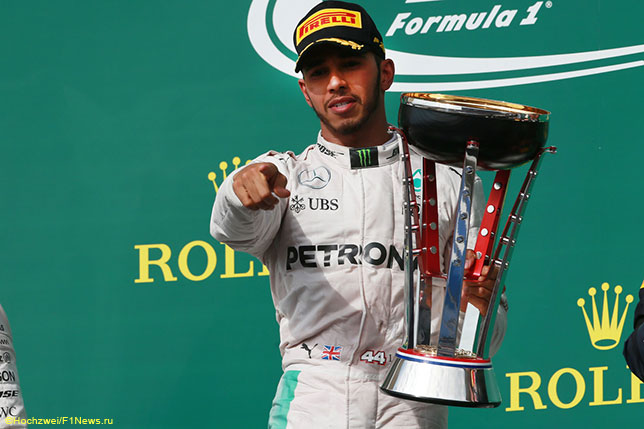 Льюис Хэмилтон - победитель Гран При США
