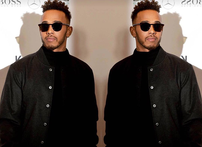 Льюис Хэмилтон в Берлине (фото из Twitter гонщика)