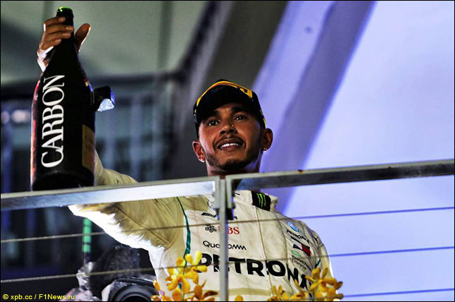 Гран При Сингапура. Льюис Хэмилтон