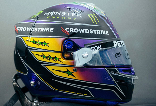 Шлем Льюиса Хэмилтона