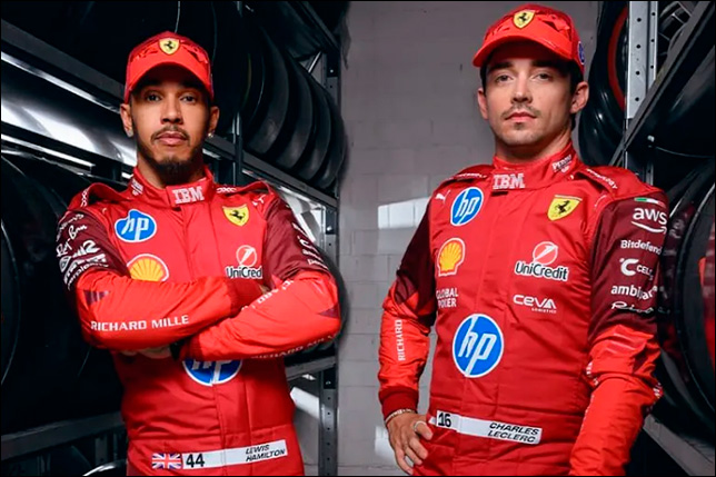 В Ferrari показали комбинезоны для Лас-Вегаса