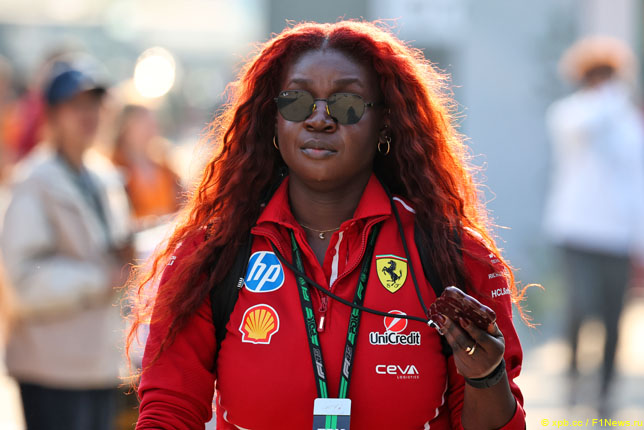 Элла Йебоа, пресс-атташе Льюиса Хэмилтона в 2025 году