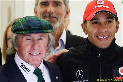 Джеки Стюарт и Льюис Хэмилтон