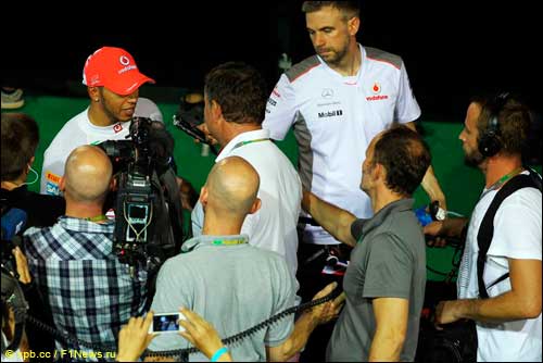 Интервью Льюиса Хэмилтона