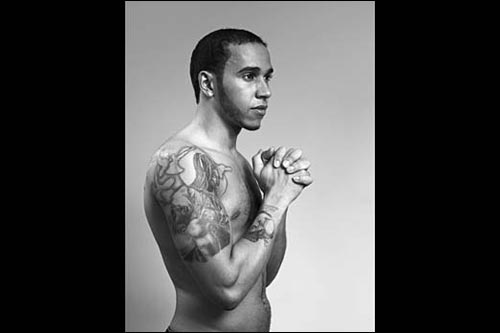 Фотография Льюиса Хэмилтона для журнала Men's Journal