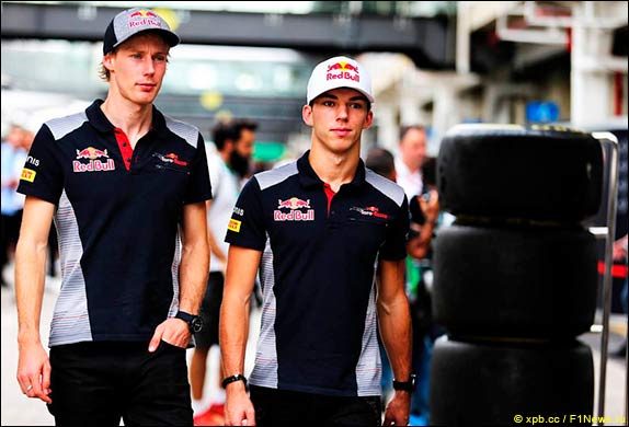 Брендон Хартли и Пьер Гасли