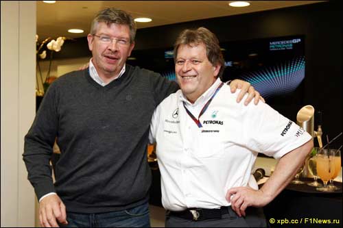 Росс Браун и Норберт Хауг