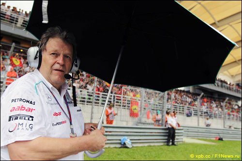Глава Mercedes Motorsport Норберт Хауг