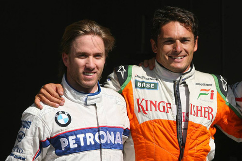 Ник Хайдфельд (слева) и Джанкарло Физикелла