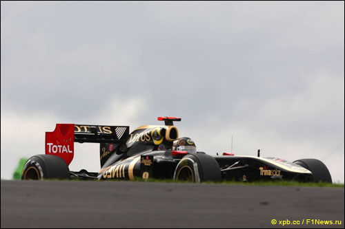 Ник Хайдфельд на трассе Гран При Германии