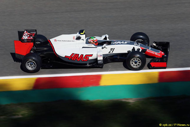 Эстебан Гутьеррес тестирует прототипы шин Pirelli