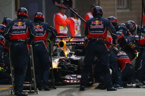 Гран При Кореи. Пит-стоп Себастьяна Феттеля