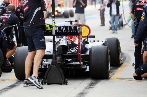 Гран При Кореи. Себастьян Феттель готовится к квалификационной попытке