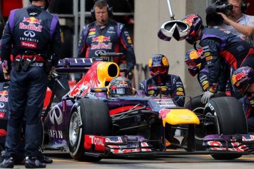 Гран При Канады. Пит-стоп Себастьяна Феттеля