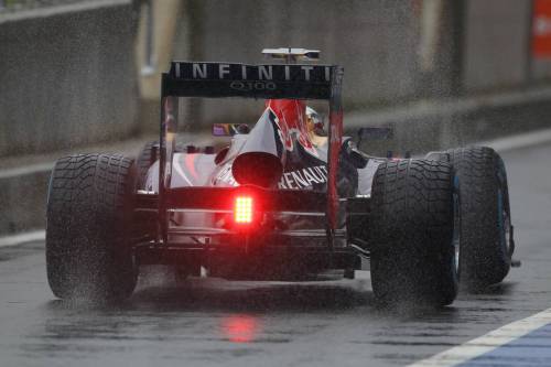 Гран При Великобритании. Дождь в Сильверстоуне
