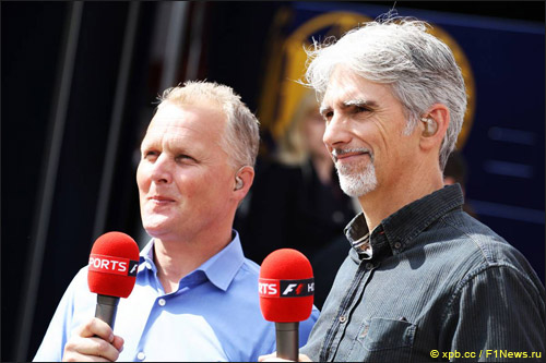 Джонни Херберт и Дэймон Хилл