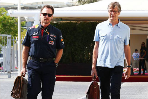 Кристиан Хорнер и Марио Иллиен