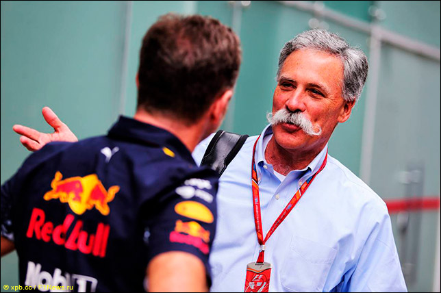 Кристиан Хорнер и Чейз Кэри