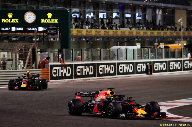 Гран При Абу-Даби. Гонщики Red Bull Racing
