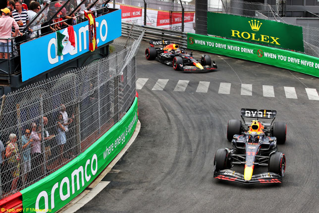 Серхио Перес и Макс Ферстаппен