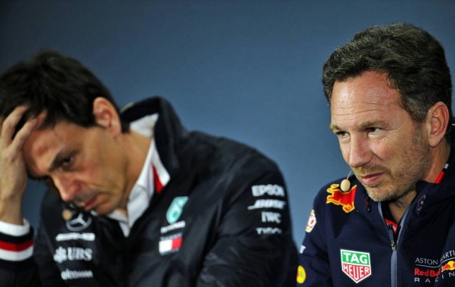 Тото Вольфф и Кристиан Хорнер, фото XPB