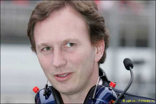 Руководитель Red Bull Racing Кристиан Хорнер