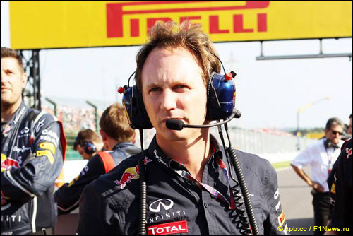 Руководитель Red Bull Racing Кристиан Хорнер