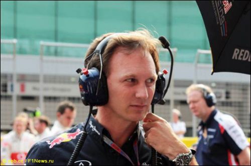 Руководитель Red Bull Racing Кристиан Хорнер